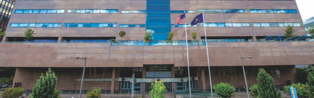 Facade of the Federal Reserve Bank of Philadelphia building